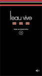 Mobile Screenshot of eau-vive.be